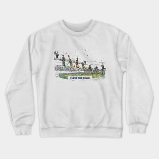 Basketball love this game Crewneck Sweatshirt